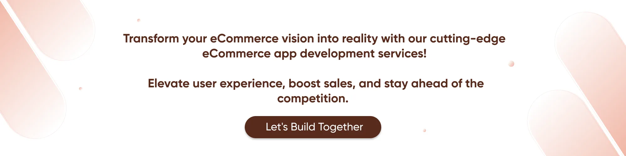 eCommerce app development services-CTA