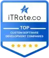 iTRate global ranking badge for mobile app development